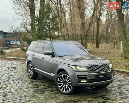 Сірий Ленд Ровер Рендж Ровер, об'ємом двигуна 4.37 л та пробігом 124 тис. км за 38999 $, фото 9 на Automoto.ua