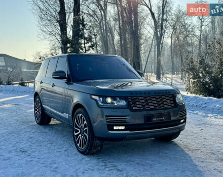Сірий Ленд Ровер Рендж Ровер, об'ємом двигуна 4.37 л та пробігом 124 тис. км за 37999 $, фото 3 на Automoto.ua