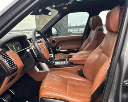 Сірий Ленд Ровер Рендж Ровер, об'ємом двигуна 4.37 л та пробігом 124 тис. км за 38999 $, фото 132 на Automoto.ua