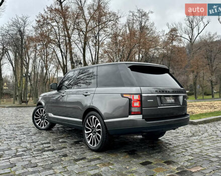Сірий Ленд Ровер Рендж Ровер, об'ємом двигуна 4.37 л та пробігом 124 тис. км за 38999 $, фото 74 на Automoto.ua