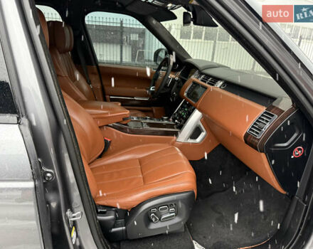 Сірий Ленд Ровер Рендж Ровер, об'ємом двигуна 4.37 л та пробігом 125 тис. км за 40999 $, фото 30 на Automoto.ua