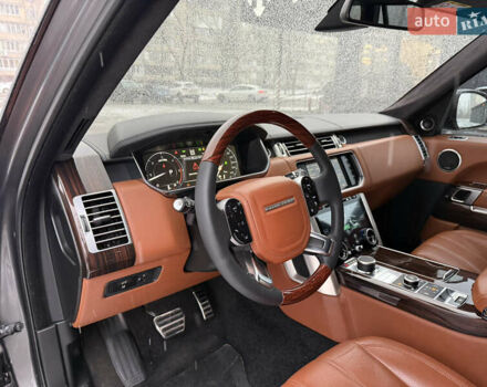 Сірий Ленд Ровер Рендж Ровер, об'ємом двигуна 4.37 л та пробігом 125 тис. км за 40999 $, фото 40 на Automoto.ua