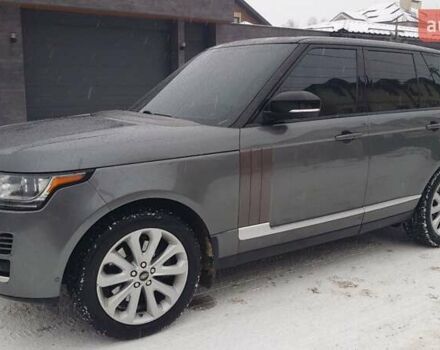 Серый Ленд Ровер Рендж Ровер, объемом двигателя 2.99 л и пробегом 245 тыс. км за 36000 $, фото 13 на Automoto.ua