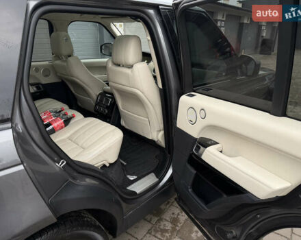 Сірий Ленд Ровер Рендж Ровер, об'ємом двигуна 3 л та пробігом 206 тис. км за 23600 $, фото 18 на Automoto.ua