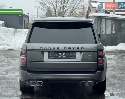 Серый Ленд Ровер Рендж Ровер, объемом двигателя 3 л и пробегом 83 тыс. км за 36900 $, фото 114 на Automoto.ua