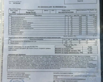 Серый Ленд Ровер Рендж Ровер, объемом двигателя 3 л и пробегом 212 тыс. км за 30999 $, фото 38 на Automoto.ua