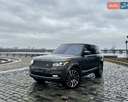 Сірий Ленд Ровер Рендж Ровер, об'ємом двигуна 4.37 л та пробігом 124 тис. км за 38999 $, фото 7 на Automoto.ua