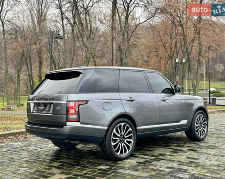 Сірий Ленд Ровер Рендж Ровер, об'ємом двигуна 4.37 л та пробігом 124 тис. км за 38999 $, фото 4 на Automoto.ua