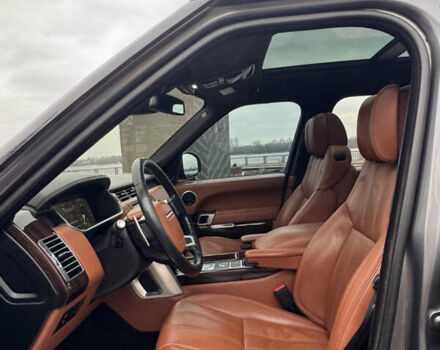 Сірий Ленд Ровер Рендж Ровер, об'ємом двигуна 4.37 л та пробігом 124 тис. км за 38999 $, фото 147 на Automoto.ua