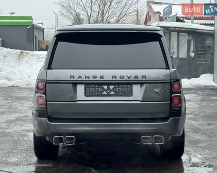 Серый Ленд Ровер Рендж Ровер, объемом двигателя 3 л и пробегом 83 тыс. км за 36900 $, фото 113 на Automoto.ua