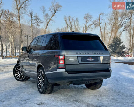 Сірий Ленд Ровер Рендж Ровер, об'ємом двигуна 4.37 л та пробігом 124 тис. км за 37999 $, фото 9 на Automoto.ua