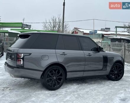 Серый Ленд Ровер Рендж Ровер, объемом двигателя 3 л и пробегом 83 тыс. км за 36900 $, фото 11 на Automoto.ua