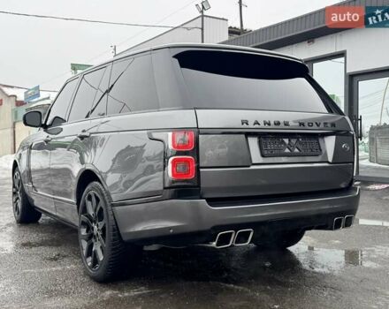Серый Ленд Ровер Рендж Ровер, объемом двигателя 3 л и пробегом 83 тыс. км за 36900 $, фото 98 на Automoto.ua