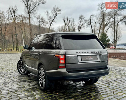 Сірий Ленд Ровер Рендж Ровер, об'ємом двигуна 4.37 л та пробігом 124 тис. км за 38999 $, фото 154 на Automoto.ua