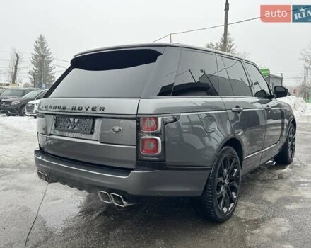 Серый Ленд Ровер Рендж Ровер, объемом двигателя 3 л и пробегом 83 тыс. км за 36900 $, фото 117 на Automoto.ua