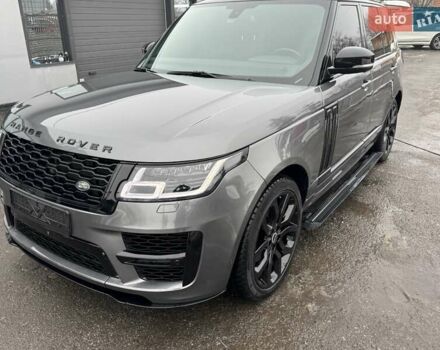 Серый Ленд Ровер Рендж Ровер, объемом двигателя 3 л и пробегом 83 тыс. км за 36900 $, фото 106 на Automoto.ua