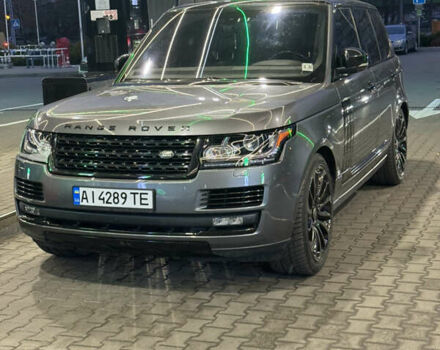 Серый Ленд Ровер Рендж Ровер, объемом двигателя 5 л и пробегом 125 тыс. км за 56000 $, фото 37 на Automoto.ua