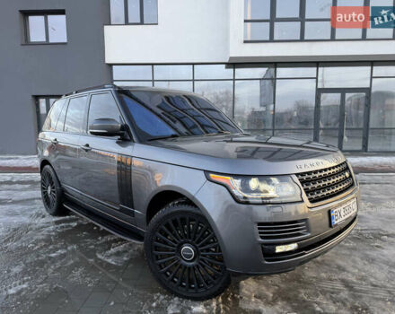 Серый Ленд Ровер Рендж Ровер, объемом двигателя 3 л и пробегом 190 тыс. км за 39500 $, фото 2 на Automoto.ua