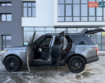 Серый Ленд Ровер Рендж Ровер, объемом двигателя 3 л и пробегом 190 тыс. км за 39500 $, фото 16 на Automoto.ua