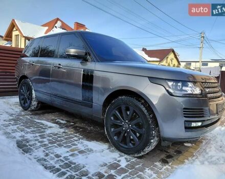 Серый Ленд Ровер Рендж Ровер, объемом двигателя 2.99 л и пробегом 204 тыс. км за 35000 $, фото 5 на Automoto.ua