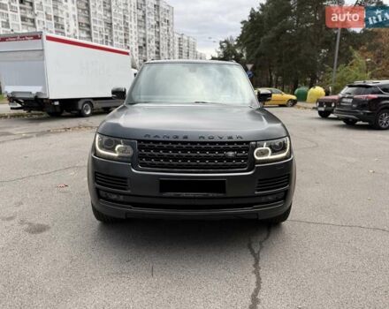 Серый Ленд Ровер Рендж Ровер, объемом двигателя 4.37 л и пробегом 168 тыс. км за 49700 $, фото 1 на Automoto.ua