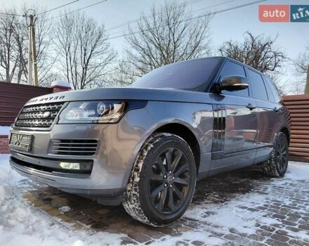 Серый Ленд Ровер Рендж Ровер, объемом двигателя 2.99 л и пробегом 204 тыс. км за 35000 $, фото 11 на Automoto.ua