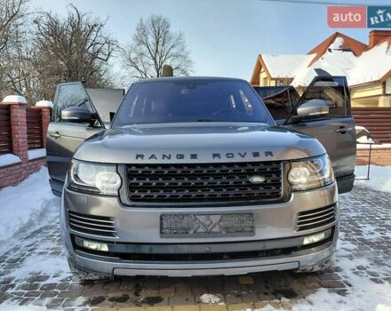 Серый Ленд Ровер Рендж Ровер, объемом двигателя 2.99 л и пробегом 204 тыс. км за 35000 $, фото 16 на Automoto.ua