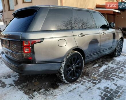 Серый Ленд Ровер Рендж Ровер, объемом двигателя 2.99 л и пробегом 204 тыс. км за 35000 $, фото 125 на Automoto.ua