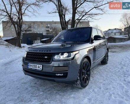 Сірий Ленд Ровер Рендж Ровер, об'ємом двигуна 5 л та пробігом 156 тис. км за 38700 $, фото 4 на Automoto.ua