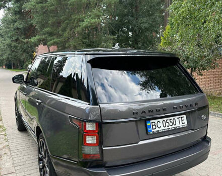 Серый Ленд Ровер Рендж Ровер, объемом двигателя 2.99 л и пробегом 189 тыс. км за 31000 $, фото 5 на Automoto.ua