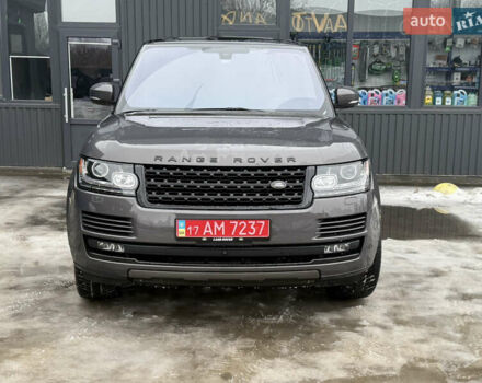 Серый Ленд Ровер Рендж Ровер, объемом двигателя 2.99 л и пробегом 200 тыс. км за 27300 $, фото 2 на Automoto.ua