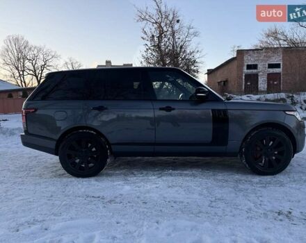 Сірий Ленд Ровер Рендж Ровер, об'ємом двигуна 5 л та пробігом 156 тис. км за 38700 $, фото 8 на Automoto.ua
