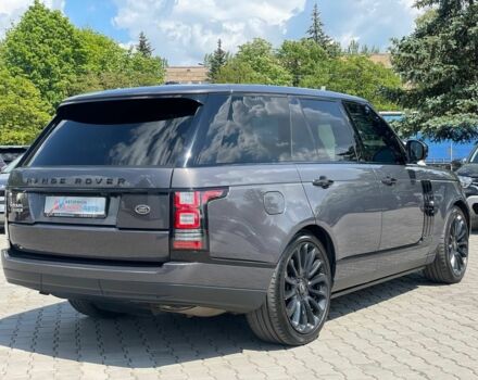 Серый Ленд Ровер Рендж Ровер, объемом двигателя 4.4 л и пробегом 156 тыс. км за 47999 $, фото 6 на Automoto.ua