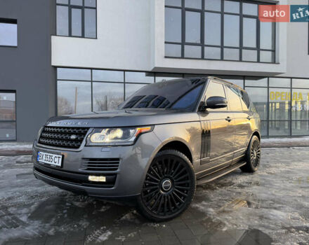 Серый Ленд Ровер Рендж Ровер, объемом двигателя 3 л и пробегом 190 тыс. км за 39500 $, фото 4 на Automoto.ua