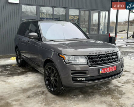Серый Ленд Ровер Рендж Ровер, объемом двигателя 2.99 л и пробегом 200 тыс. км за 27300 $, фото 1 на Automoto.ua