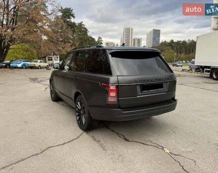 Серый Ленд Ровер Рендж Ровер, объемом двигателя 4.37 л и пробегом 168 тыс. км за 49700 $, фото 5 на Automoto.ua