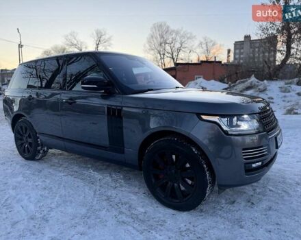 Сірий Ленд Ровер Рендж Ровер, об'ємом двигуна 5 л та пробігом 156 тис. км за 38700 $, фото 2 на Automoto.ua
