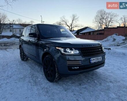 Сірий Ленд Ровер Рендж Ровер, об'ємом двигуна 5 л та пробігом 156 тис. км за 38700 $, фото 1 на Automoto.ua