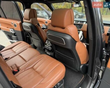 Серый Ленд Ровер Рендж Ровер, объемом двигателя 4.37 л и пробегом 168 тыс. км за 49700 $, фото 15 на Automoto.ua