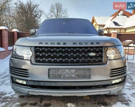 Серый Ленд Ровер Рендж Ровер, объемом двигателя 2.99 л и пробегом 204 тыс. км за 35000 $, фото 3 на Automoto.ua