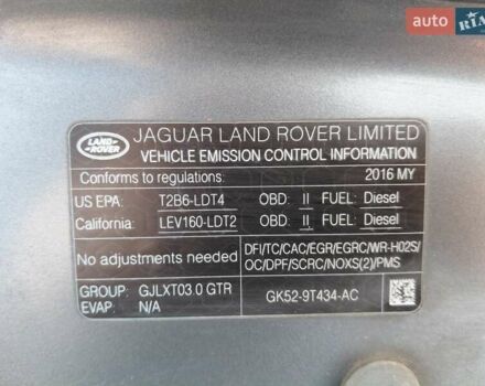 Серый Ленд Ровер Рендж Ровер, объемом двигателя 2.99 л и пробегом 204 тыс. км за 35000 $, фото 27 на Automoto.ua