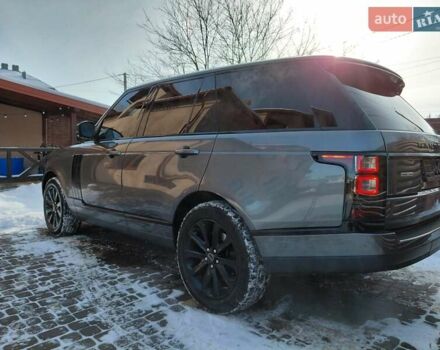 Серый Ленд Ровер Рендж Ровер, объемом двигателя 2.99 л и пробегом 204 тыс. км за 35000 $, фото 132 на Automoto.ua