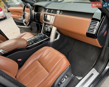 Серый Ленд Ровер Рендж Ровер, объемом двигателя 4.37 л и пробегом 168 тыс. км за 49700 $, фото 21 на Automoto.ua