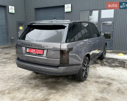 Серый Ленд Ровер Рендж Ровер, объемом двигателя 2.99 л и пробегом 200 тыс. км за 27300 $, фото 8 на Automoto.ua