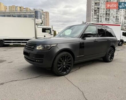 Серый Ленд Ровер Рендж Ровер, объемом двигателя 4.37 л и пробегом 168 тыс. км за 49700 $, фото 7 на Automoto.ua