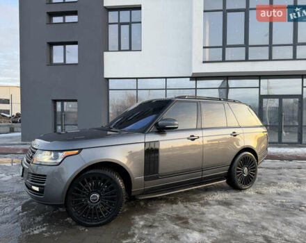 Серый Ленд Ровер Рендж Ровер, объемом двигателя 3 л и пробегом 190 тыс. км за 39500 $, фото 5 на Automoto.ua