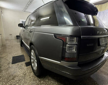 Серый Ленд Ровер Рендж Ровер, объемом двигателя 2.99 л и пробегом 210 тыс. км за 41000 $, фото 4 на Automoto.ua