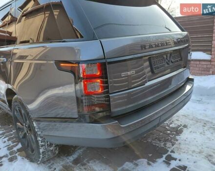 Серый Ленд Ровер Рендж Ровер, объемом двигателя 2.99 л и пробегом 204 тыс. км за 35000 $, фото 131 на Automoto.ua