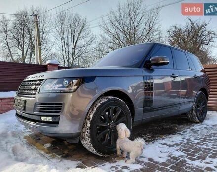 Серый Ленд Ровер Рендж Ровер, объемом двигателя 2.99 л и пробегом 204 тыс. км за 35000 $, фото 134 на Automoto.ua