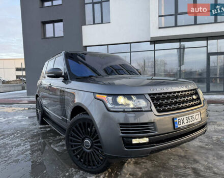 Серый Ленд Ровер Рендж Ровер, объемом двигателя 3 л и пробегом 190 тыс. км за 39500 $, фото 1 на Automoto.ua